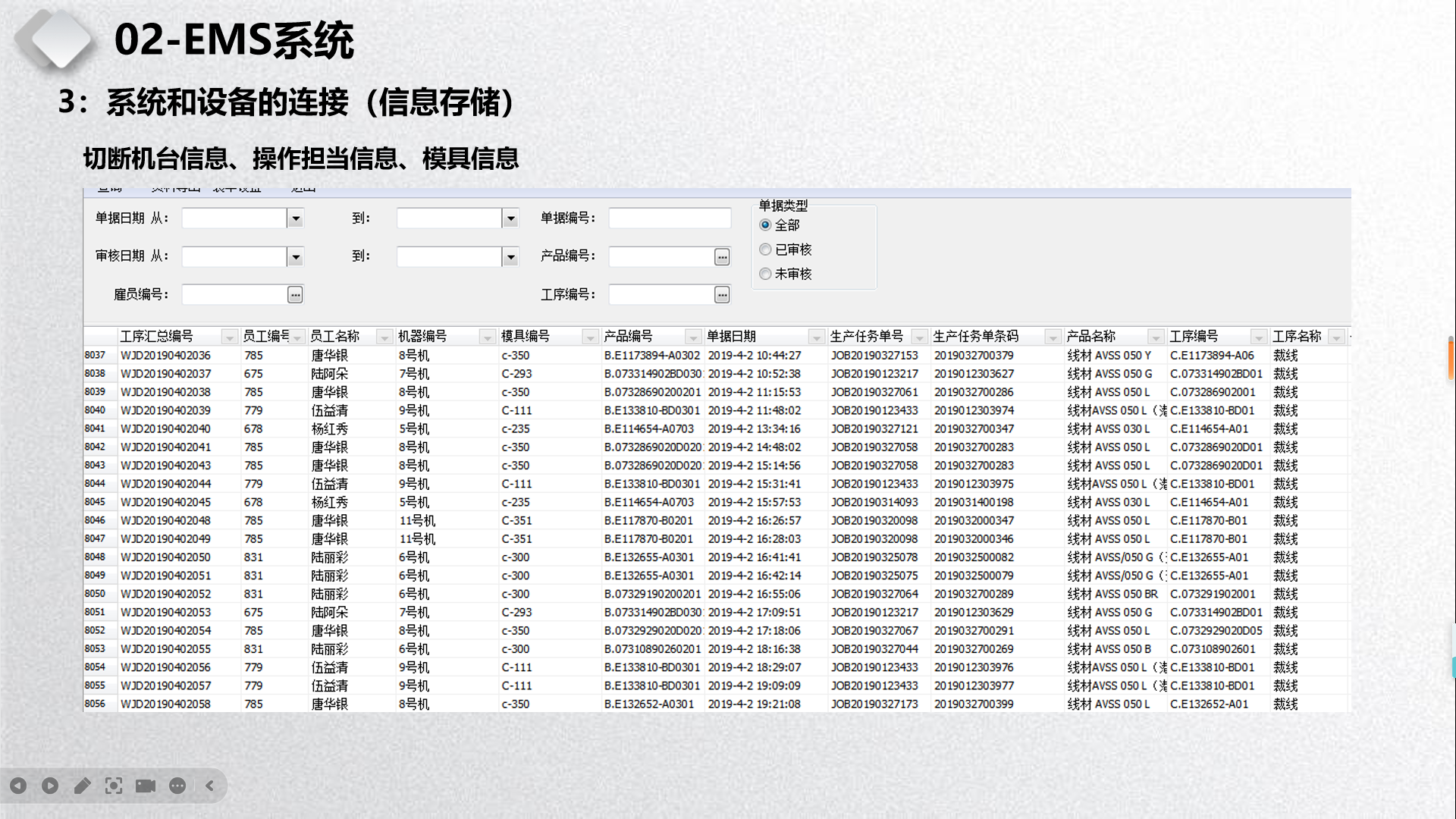 EMS系统六